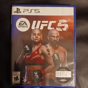 EA Sports UFC 5   PS5, Playstation 5, semi new